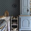 Sandberg tapeet Mimi, Indigo Blue S10269