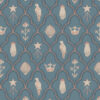 Sandberg tapeet Turtledove Barn Indigo Blue S10272