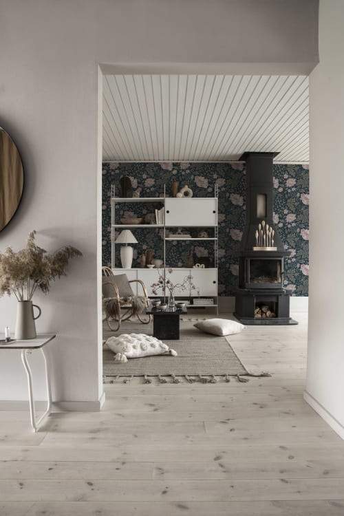Sandberg tapeet Linne, Blush S10283