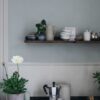 Sandberg tapeet Linne, Misty Blue S10285