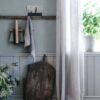 Sandberg tapeet Linne, Misty Blue S10285