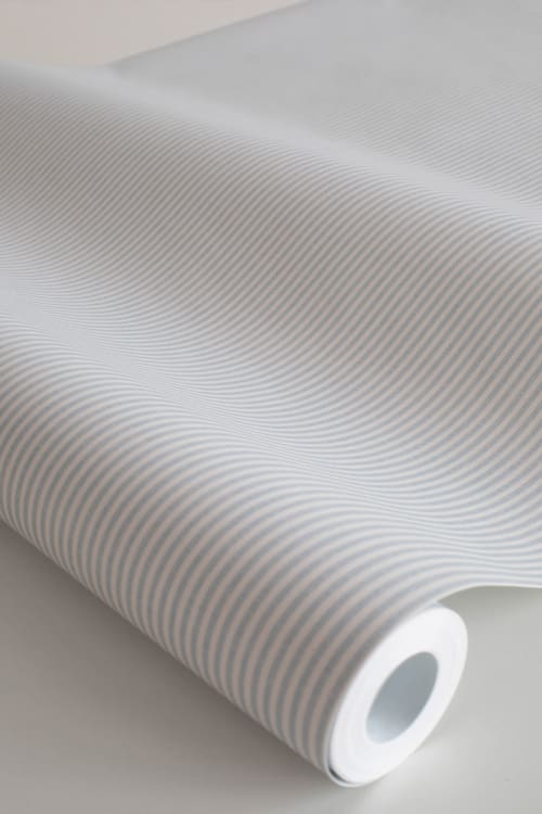 Sandberg tapeet Rand, Misty Blue S10290