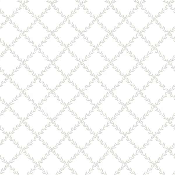 Sandberg tapeet Trellis Garden Green S10301