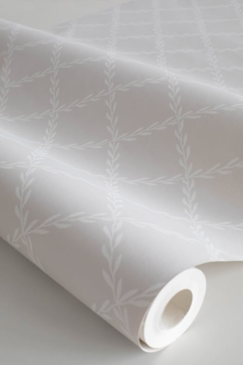 Sandberg tapeet Trellis, Gray S10302