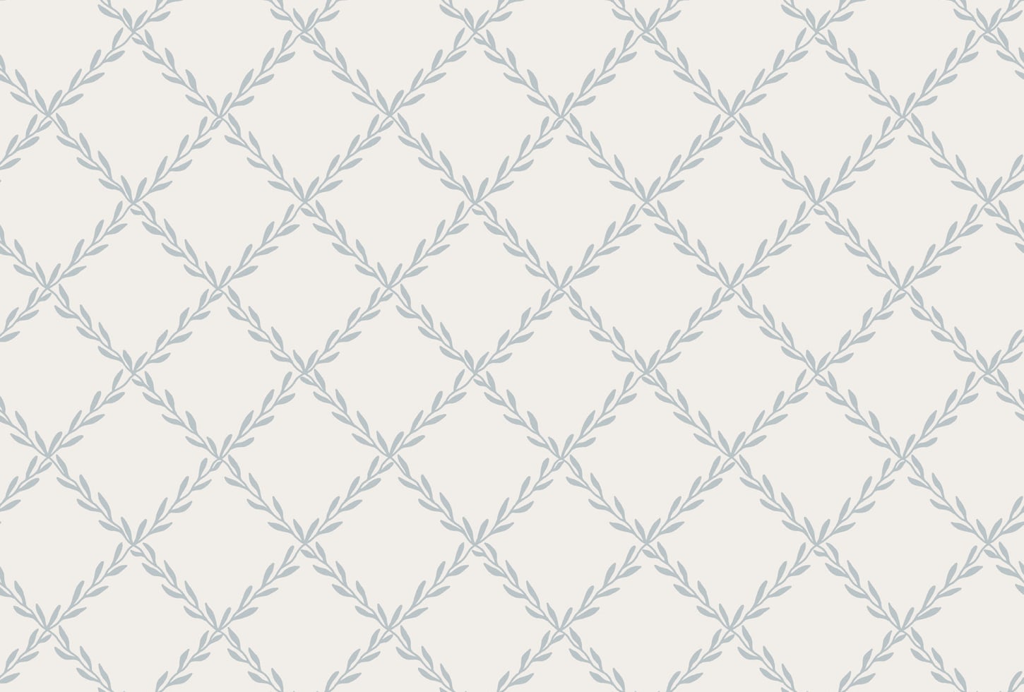 Sandberg tapeet Trellis, Misty Blue S10303