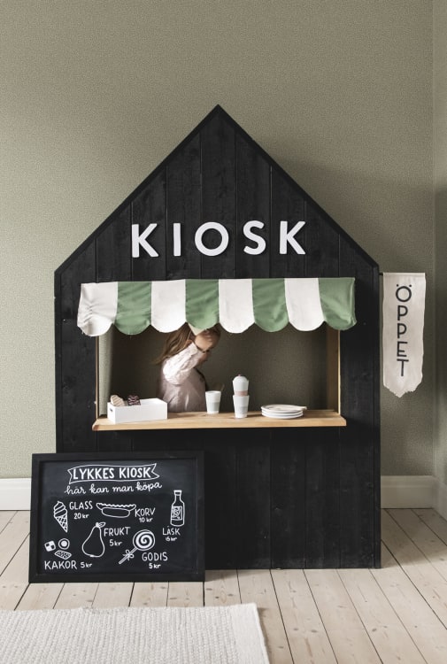 Sandberg tapeet Bladverk, Green S10310