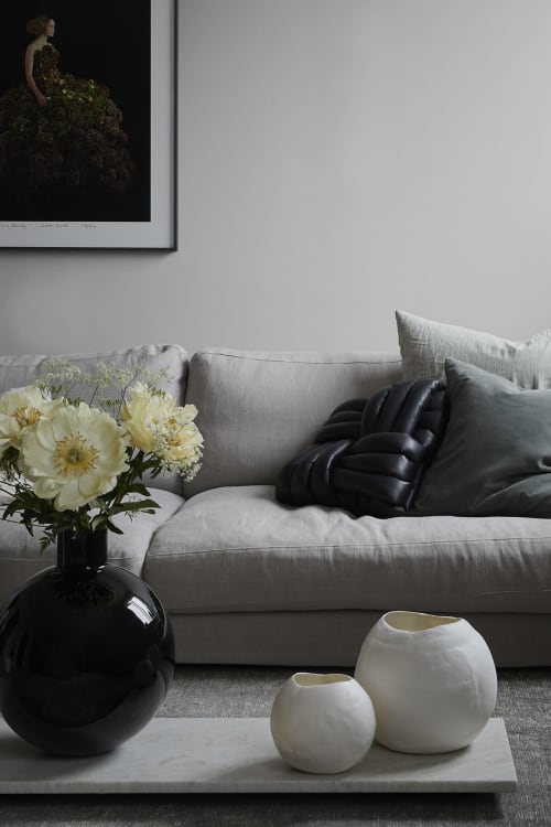 Sandberg tapeet Sten, Gray S10313