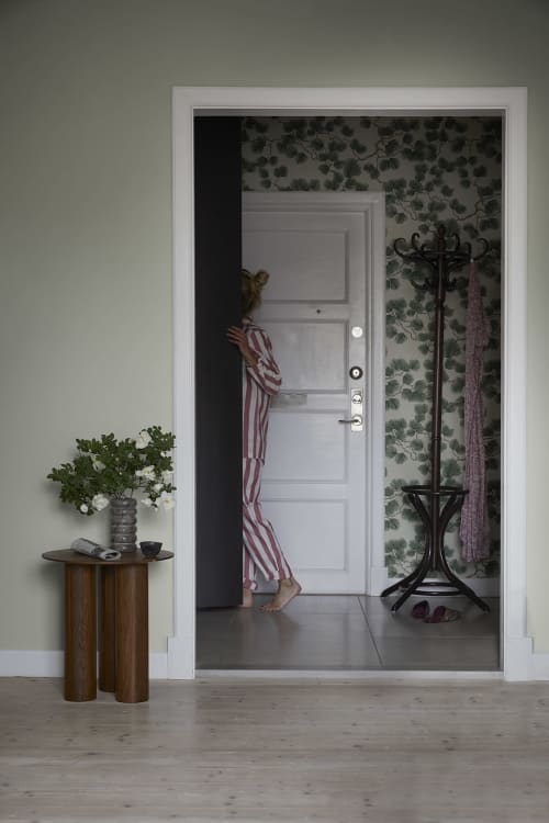 Sandberg tapeet Sten, Garden Green S10315