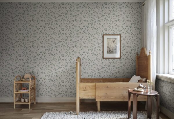 Sandberg tapeet Bokskog, Garden Green S10322