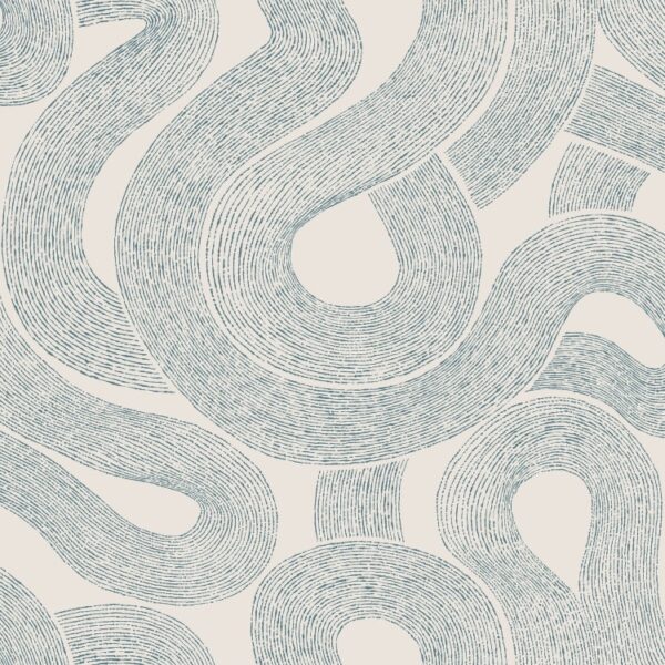 Sandberg tapeet Zen, Indigo Blue S10330