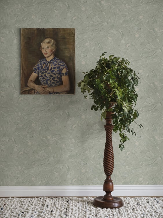 Sandberg tapeet Marion Sage Green S10332