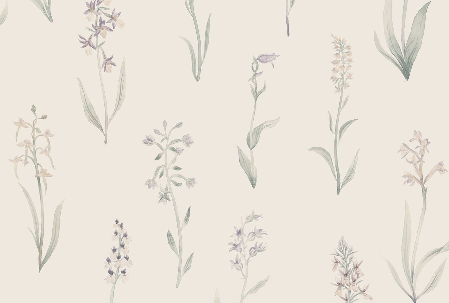 Sandberg tapeet Alma Lilac S10335
