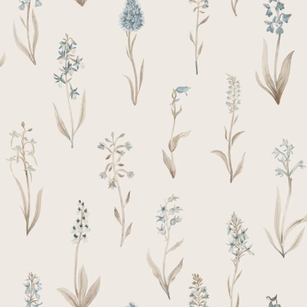 Sandberg tapeet Alma Misty Blue S10336
