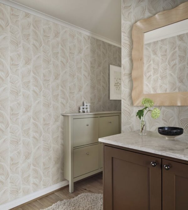 Sandberg tapeet Grace Beige S10337
