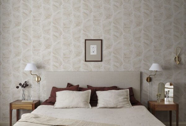 Sandberg tapeet Grace Beige S10337