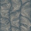 Sandberg tapeet Grace Midnight Blue S10339