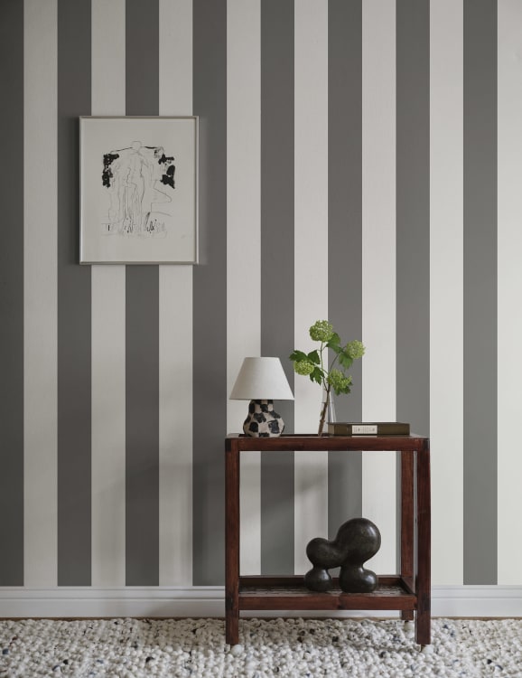 Sandberg tapeet Magnus, Dark Gray S10342
