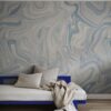 Sandberg pilttapeet Klint Misty Blue S10350