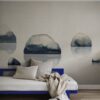 Sandberg pilttapeet Spegel Indigo Blue S10352