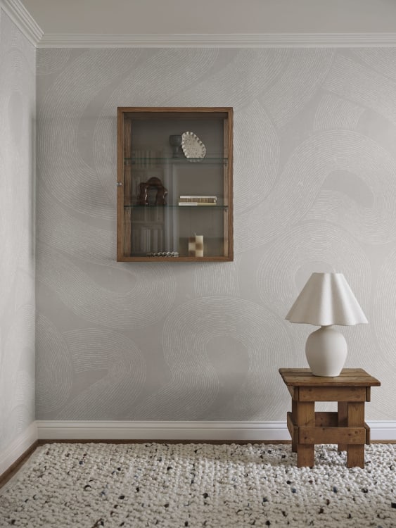 Sandberg pilttapeet Zen Mural, Gray S10358