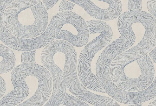 Sandberg pilttapeet Zen Mural, Indigo Blue S10359