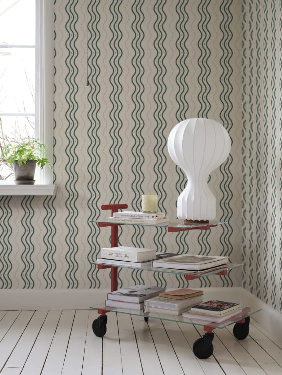 Sandberg tapeet Ben, Emerald S10368