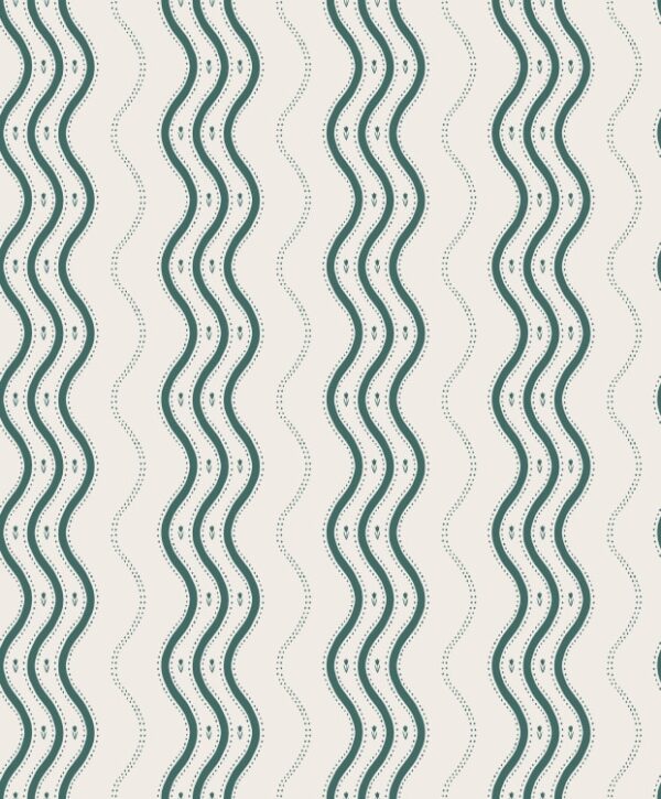 Sandberg tapeet Ben, Emerald S10368