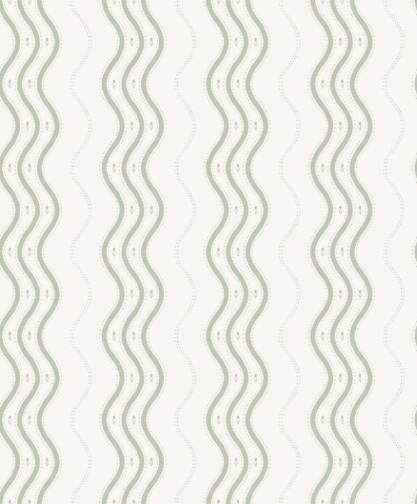 Sandberg tapeet Ben, Garden Green S10370