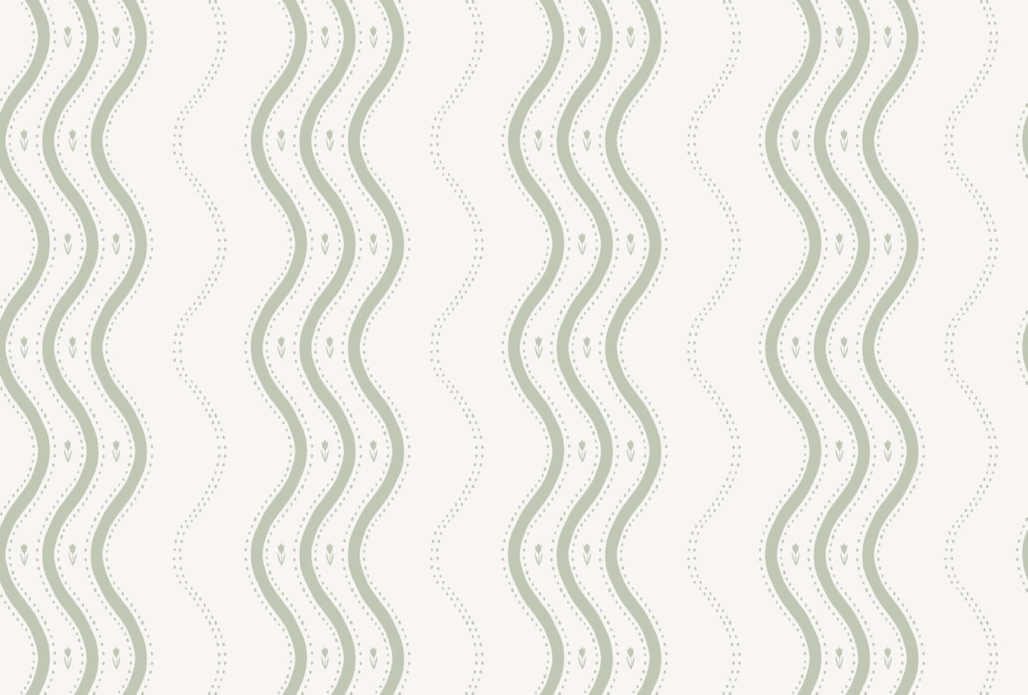 Sandberg tapeet Ben, Garden Green S10370