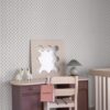Sandberg tapeet Betty, Blue S10372