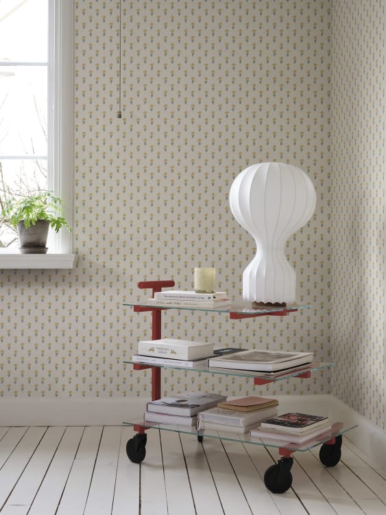 s10373_interior1 Sandberg tapeet Betty, Yellow S10373