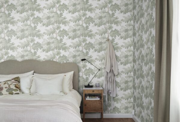 Sandberg tapeet Raphael, Light Green S10381