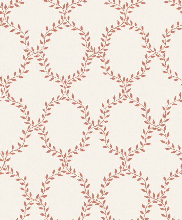 Sandberg tapeet Wilma,	Red S10388