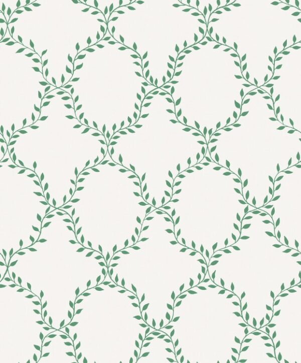 Sandberg tapeet Wilma,	Green S10389