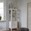 Sandberg tapeet Wilma,	Blue S10390