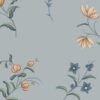 Sandberg tapeet Hanna, Misty Blue S10393