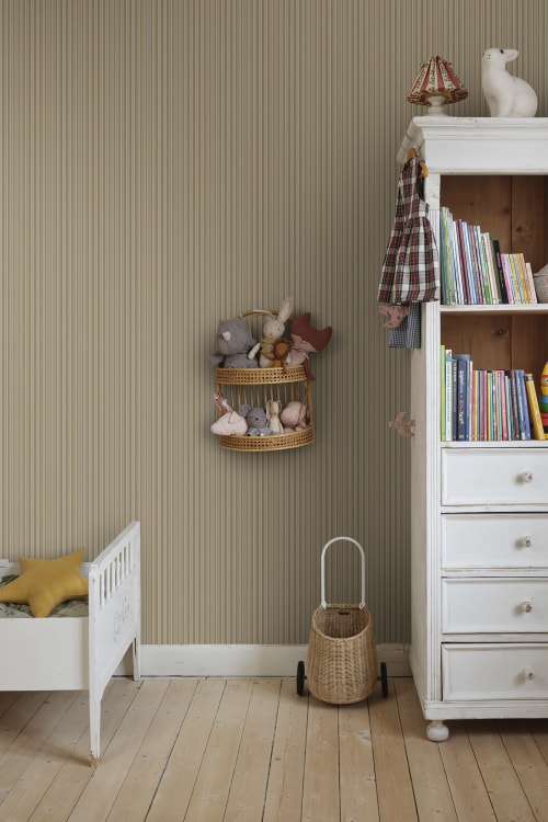 Sandberg tapeet Linn, Honey S10395