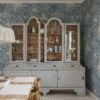 Sandberg pilttapeet Forest Toile, Blue S10402