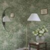 Sandberg pilttapeet Forest Toile, Green S10403