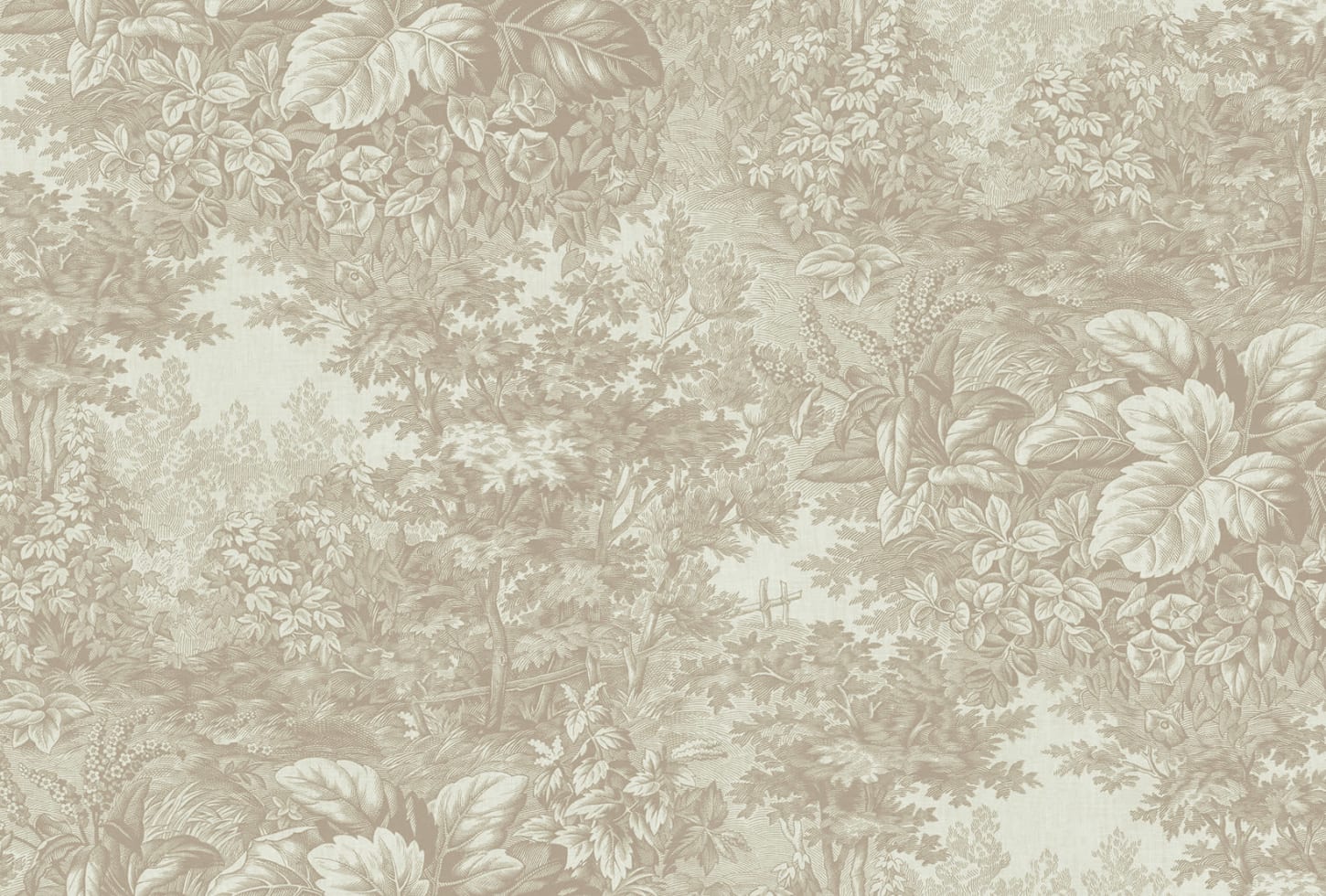 Sandberg pilttapeet Forest Toile, Sandstone S10404