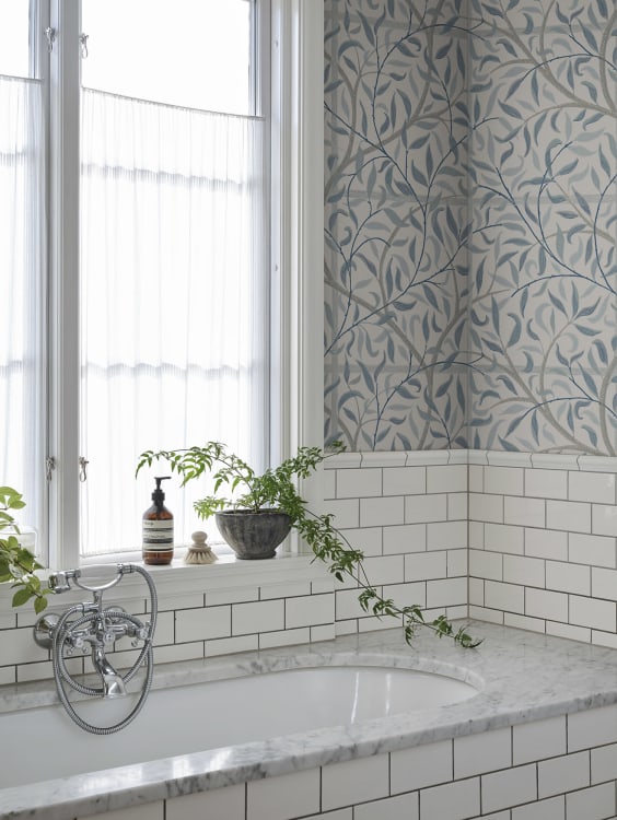 Sandberg pilttapeet Emmie, Misty Blue S10406