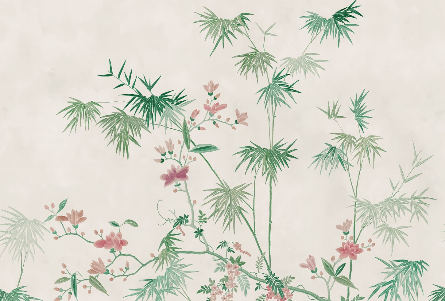 Sandberg pilttapeet Bamboo Grove, Green S10420