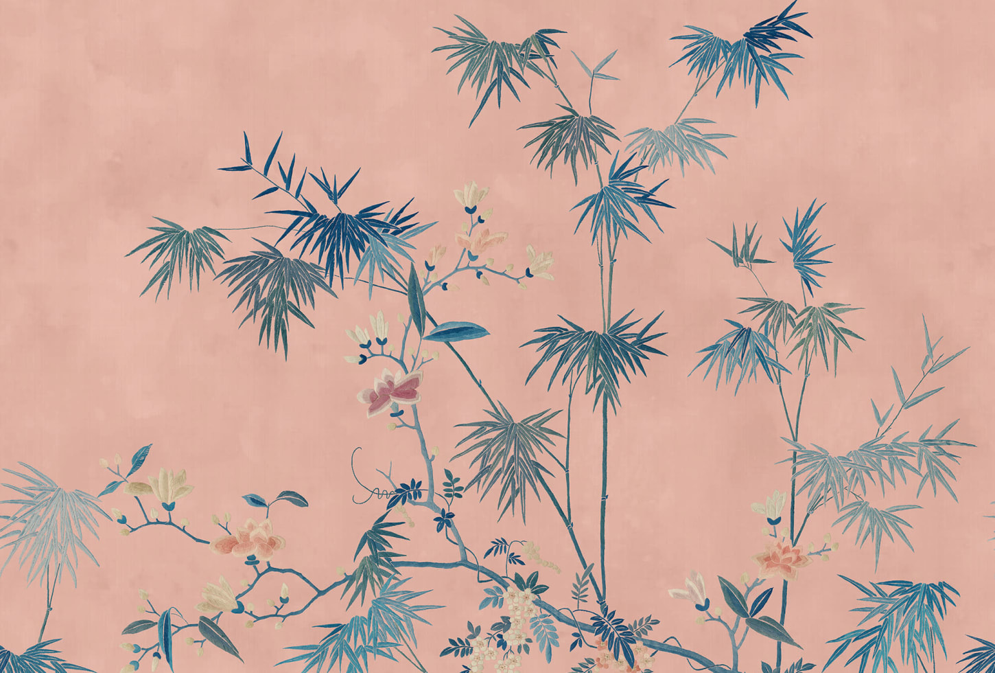 Sandberg pilttapeet Bamboo Grove, Pink S10422