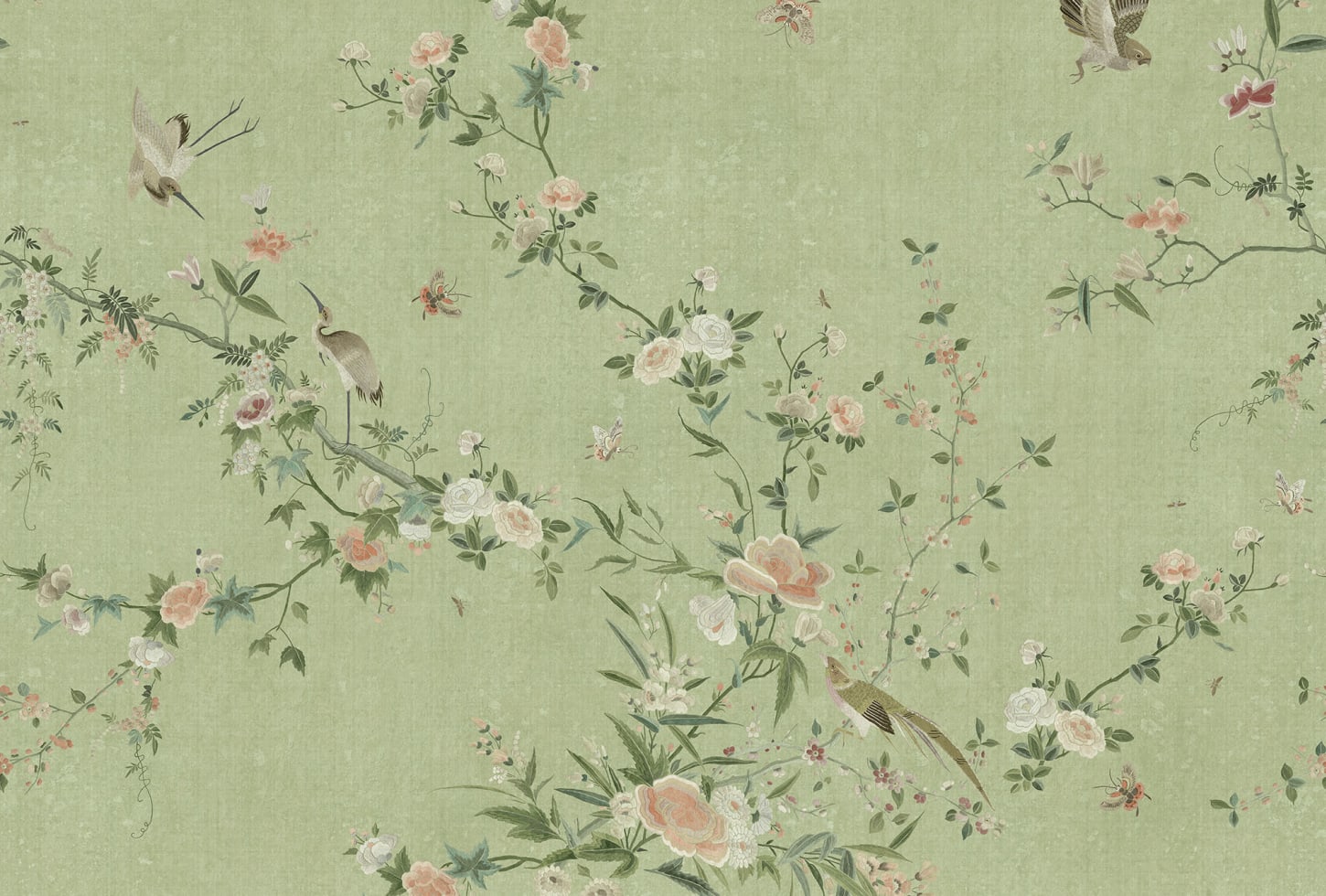 Sandberg pilttapeet Bloom, Green S10425