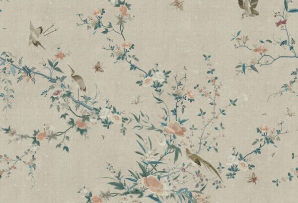 Sandberg pilttapeet Bloom, Gray S10426
