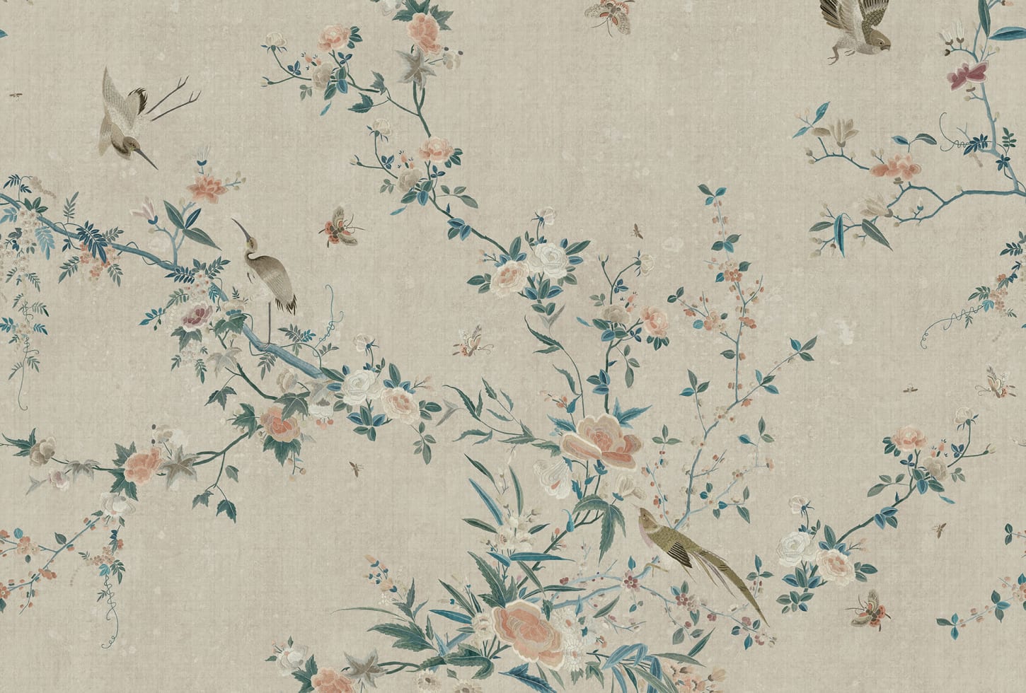Sandberg pilttapeet Bloom, Gray S10426