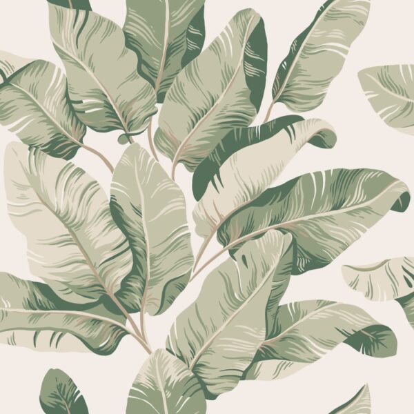 Sandberg tapeet Tom, Garden Green S10433