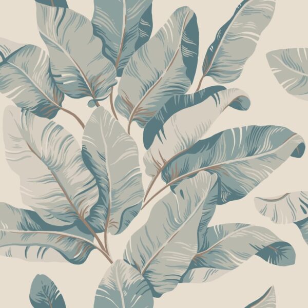 Sandberg tapeet Tom, Misty Blue S10434