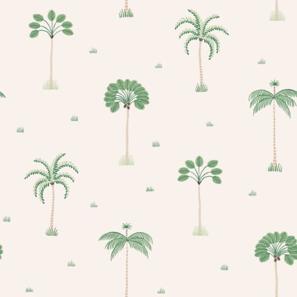 Sandberg tapeet Milo, Spring Green S10436