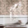 Sandberg tapeet Jasmine, Pink S10441